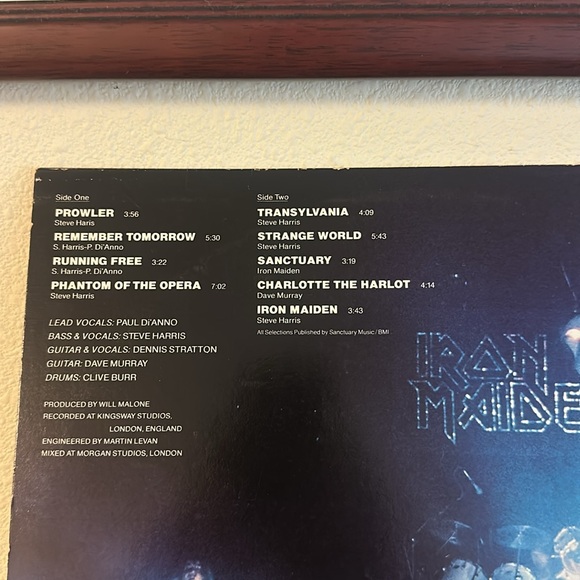 Iron Maiden - Iron Maiden ( Record ) - Picture 5 of 6